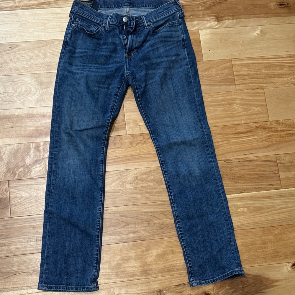 Abercrombie & Fitch Classic Blue Men’s Jeans Kennan Straight